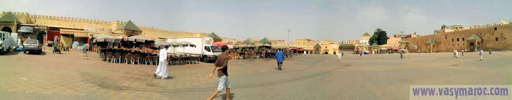 Meknès : place elhdim