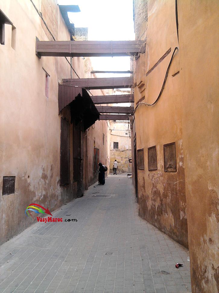anciennes ruelles de la médina de Meknès