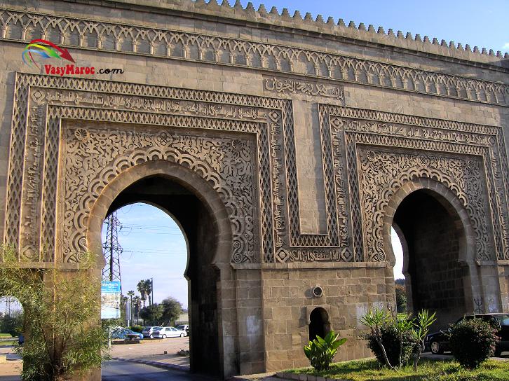 Rabat-la porte de la cité al irfane (détruite)