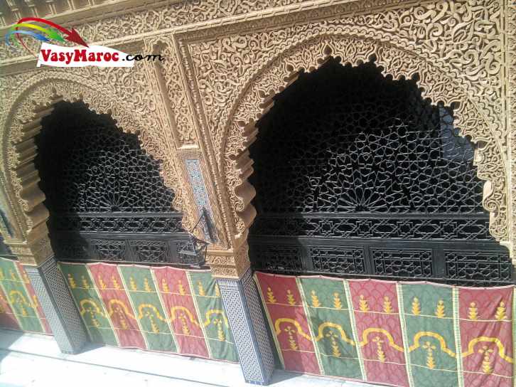 Rabat : Porte ornementales de la mosquée Hassan