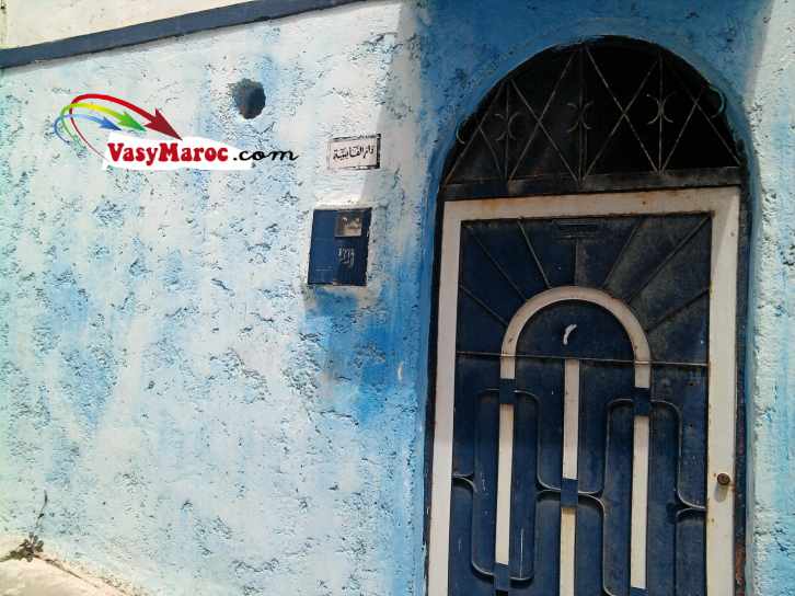 Rabat - Oudayas : maison bleue