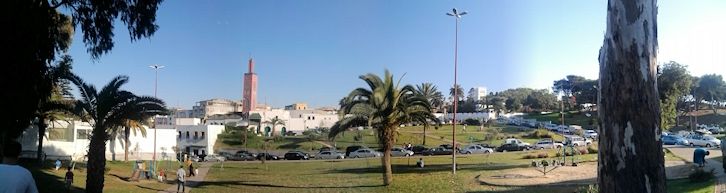 Tanger - gran Socco - mosquée sidi bouabid